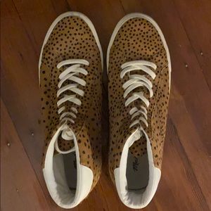 Madewell Hightops - Cheetah Print